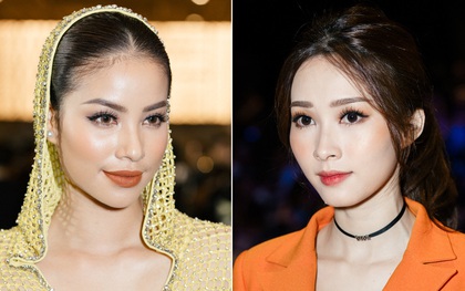 Thu Thảo & Phạm Hương - 2 nàng Hậu dẫn đầu trong Top mỹ nhân trang điểm đẹp nhất VIFW 2017