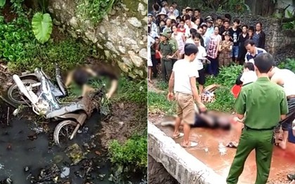 Hà Nội: Phát hiện người đàn ông cắm đầu xuống mương nước tử vong