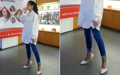 Áo rộng thùng thình chân đi cao gót, Linh Ka bị netizen "mỉa mai" học đòi làm người lớn