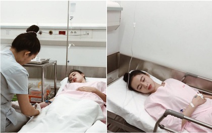 Angela Phương Trinh bất ngờ đăng ảnh nhập viện, nghi bị sốt xuất huyết