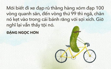 Ngày bé, ai trong chúng ta cũng có "duyên nợ" với cái xe đạp