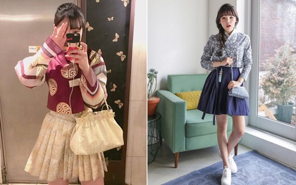 Hanbok được giới trẻ Hàn "xào nấu" thành váy ngắn, netizen lại được dịp tranh cãi nảy lửa