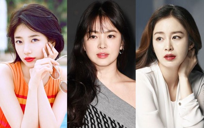 Mỹ nhân đẹp nhất Hàn Quốc: Kim Tae Hee và Song Hye Kyo dẫn đầu, gương mặt mới lấn át tượng đài