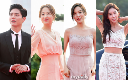 Park Bo Young và Park Bo Gum như công chúa hoàng tử, mỹ nhân vô danh bỗng nổi bần bật trên thảm đỏ