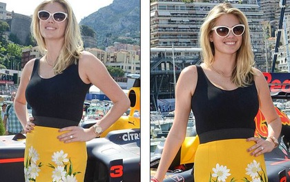Mourinho và siêu mẫu Kate Upton "đổ bộ" Monaco GP