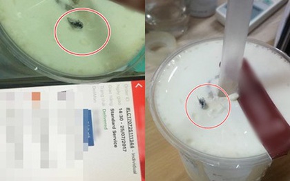 Đà Nẵng: Khách hàng phản ánh cốc trà sữa Gong Cha có ruồi, đại diện cửa hàng lên tiếng