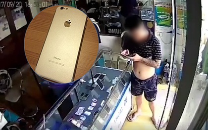 Lời khai nam thanh niên giả vờ mua điện thoại iPhone tự sướng, khen mình đẹp trai rồi chuồn thẳng