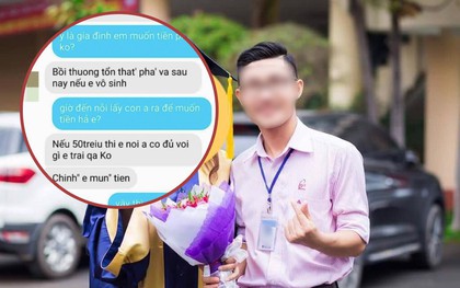 Cô gái bị ép phá thai lên tiếng sau khi lộ SMS "đòi tiền đền bù": Chính mẹ anh đưa 50 triệu bắt tôi bỏ con, tôi nhắn như thế vì quá bực!