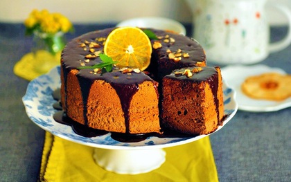Làm chiffon socola - người "chị em" mềm nhẹ như bông không kém Angel food cake với cách làm đơn giản