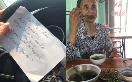 Cụ bà chống gậy đi bộ suốt 9km với 5.000 đồng trong túi và hành động đẹp của người phụ nữ ở Tuyên Quang
