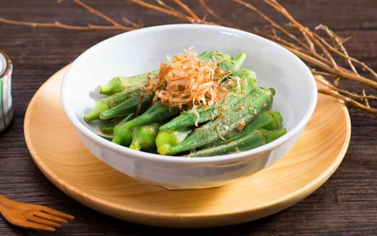 Học người Nhật làm món salad đậu bắp vừa tốt cho sức khoẻ, vừa đẹp dáng đẹp da
