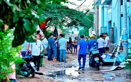 Nổ lớn trong cơ sở sản xuất bóng đèn ở Sài Gòn, 4 người bị thương