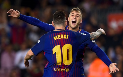 Sao trẻ ghi "bàn thắng ma", Barca nâng cách biệt với Real lên 8 điểm