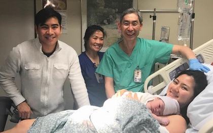 Sau 36 tiếng sinh khó, con trai đầu lòng của Ngọc Lan chính thức chào đời