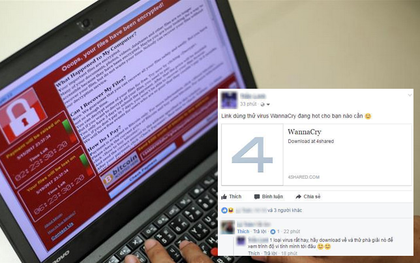 Những ai đang cố tình phát tán virus WannaCry tại Việt Nam có thể bị phạt đến 12 năm tù
