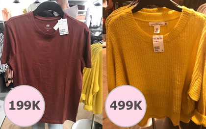 Áo phông giá 199.000, áo len, áo sơ mi chỉ 499.000, đồ H&M Việt Nam không chỉ rẻ mà còn cực đa dạng