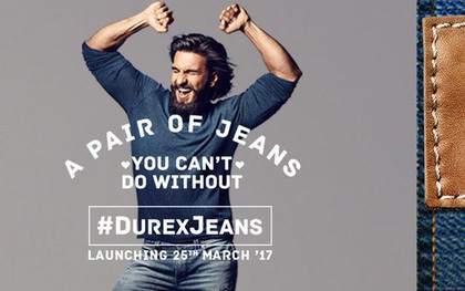 KHÔNG THỂ TIN ĐƯỢC: Hãng bao cao su Durex cũng đã cho ra mắt quần jeans!