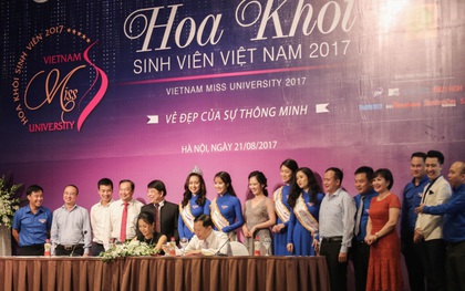 Chính thức phát động cuộc thi Hoa khôi Sinh viên Việt Nam 2017