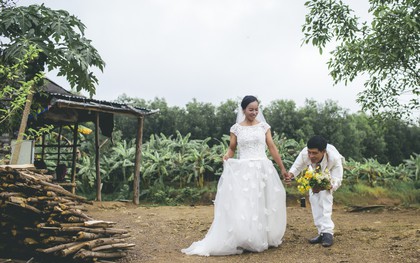 Túp lều lá trên đồi tràm và câu chuyện tình giản dị của hai vợ chồng khuyết tật ở Đồng Nai