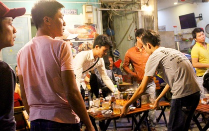Quận Bình Thạnh dẹp "phố nhậu" Phạm Văn Đồng lúc nửa đêm, người dân chưa kịp ăn đã... giải tán
