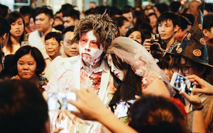 Giới trẻ Sài Gòn hưởng ứng Halloween: Phố đi bộ Bùi Viện là "sàn" hóa thân đặc sắc nhất năm nay!