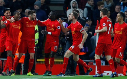 Liverpool đả bại Man City trong đại chiến đêm giao thừa