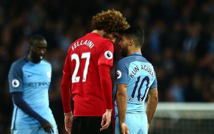 Fan Man Utd muốn treo giò Fellaini 18 tháng vì húc đầu Aguero