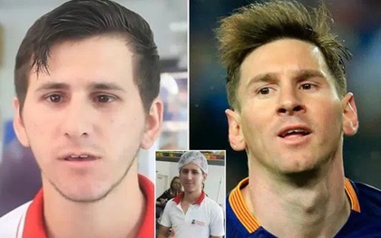 Nhân viên làm bánh xáo trộn cuộc sống vì quá giống Messi