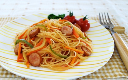 Napolitan Spaghetti - nghe thì tưởng món Ý nhưng đây lại là mì Nhật đấy