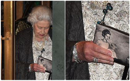 Giải mã hình ảnh người phụ nữ bí ẩn in trên chiếc ví của Nữ hoàng Anh
