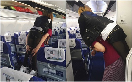 Nữ tiếp viên hàng không gây xúc động mạnh khi tận tụy cõng hành khách khuyết tật xuống máy bay