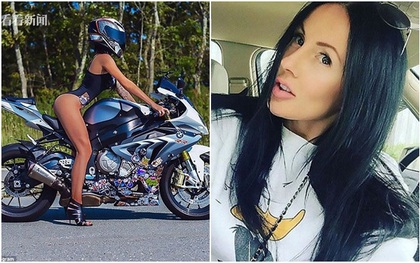 Đam mê tốc độ tới mức điên cuồng, người đẹp lái mô tô gợi cảm nhất nước Nga tử nạn vì đâm vào dải phân cách