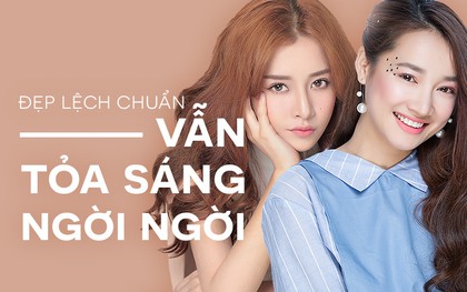 Đẹp lệch chuẩn, những mỹ nhân này vẫn toả sáng ngời ngời giữa showbiz Việt