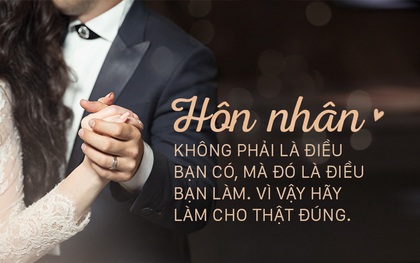 Lý do vì sao một cuộc hôn nhân thành công hay thất bại