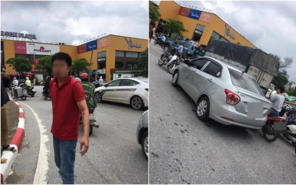 Tài xế ô tô bị đấm chảy máu mũi sau va chạm giao thông ở Hà Nội