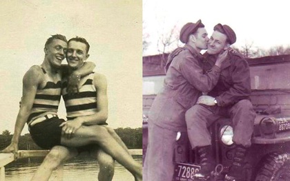 Những hình ảnh "thân mật" của các chàng trai cách đây 100 năm: Đồng tính không phải trào lưu