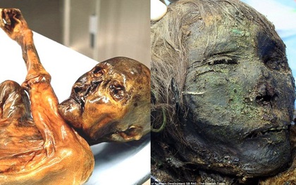 2 xác ướp trong băng giá nguyên vẹn đến khó tin: gần 1,000 năm vẫn còn nguyên da, tóc và lông mi