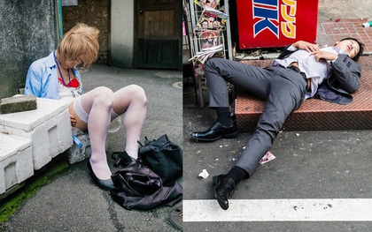 Những gã say xỉn từ ga tàu cho đến đường phố: Nét văn hóa tiệc tùng của giới công sở Nhật Bản