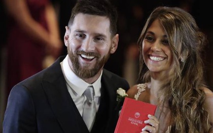 Antonella gửi thông điệp tình yêu đến Messi