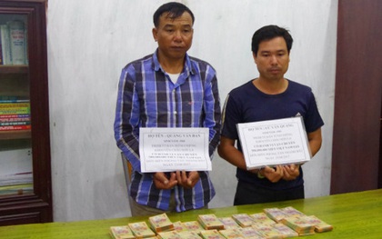 Hạ màn kịch của 2 kẻ lão luyện chuyên buôn tiền giả