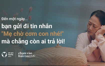 Bước ra từ "Chạm vào bàn tay mẹ", bộ ảnh "Đến một ngày" khiến bao người thổn thức