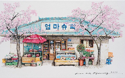 Có một Hàn Quốc đẹp "không thốt nên lời" qua tranh vẽ suốt 20 năm của người họa sĩ tài năng