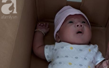 Vợ chồng cãi nhau, mẹ cho con trai 2 tháng tuổi vào thùng giấy bỏ trước UBND xã