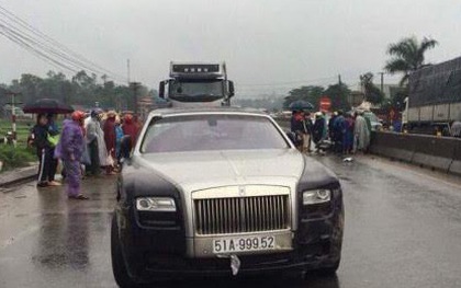 Siêu xe Rolls Royce cán chết người ở Hà Tĩnh