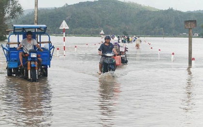 Lần đầu tiên, Phú Yên bị ngập lụt ngày giáp Tết