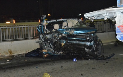 Cô gái văng ra khỏi xe Range Rover tử vong sau tai nạn kinh hoàng