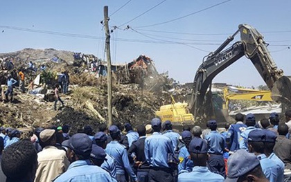 Vụ sụp núi rác ở Ethiopia: Thương vong tiếp tục tăng