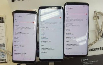 Báo Hàn: Nhiều khách hàng nhận sớm Galaxy S8 nói màn hình chuyển sang màu ám đỏ bất thường