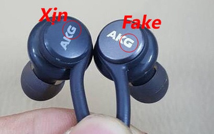 Hãy cẩn thận: Đã có tai nghe AKG Galaxy S8 fake, giá chưa tới 300.000 VNĐ và đây là cách nhận biết