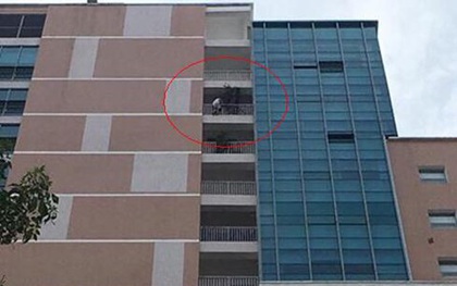 Một giờ căng thẳng giải cứu bệnh nhân đòi tự tử từ tầng 18 BV Bạch Mai
